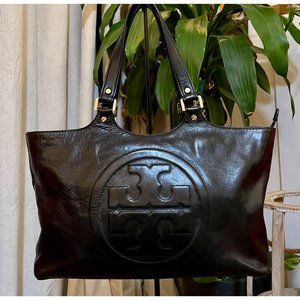 ♦️AUTHENTIC TORY BURCH BLACK BOMBE SATCHEL/SHOULDER BAG